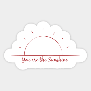 Sunshine / Light Sticker